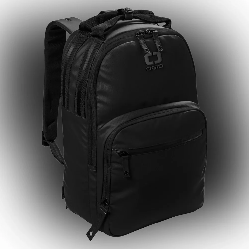 New with tags OGIO Commuter Transfer Black Slim Backpack padded laptop tablet